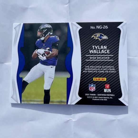 Tylan Wallace Numbered Rookie Card - Picture 2 of 2